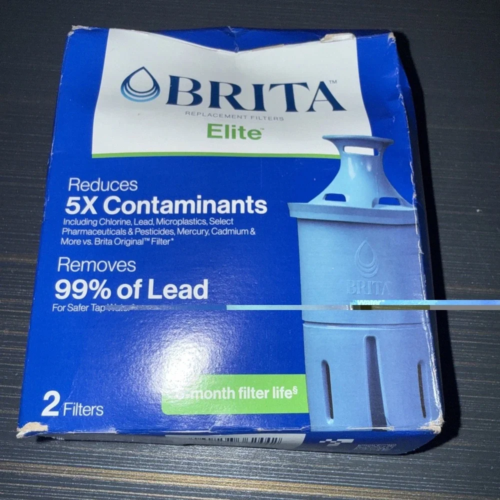 Brita Elite Replacement Filters for Brita Pitchers and Dispensers  2-Pack